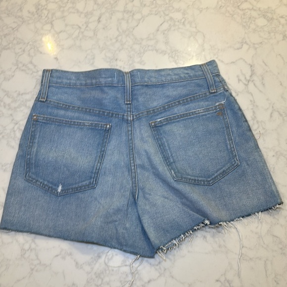 NEW Madewell The Perfect Jean Short Raw Hem Size 29 - Picture 2 of 7